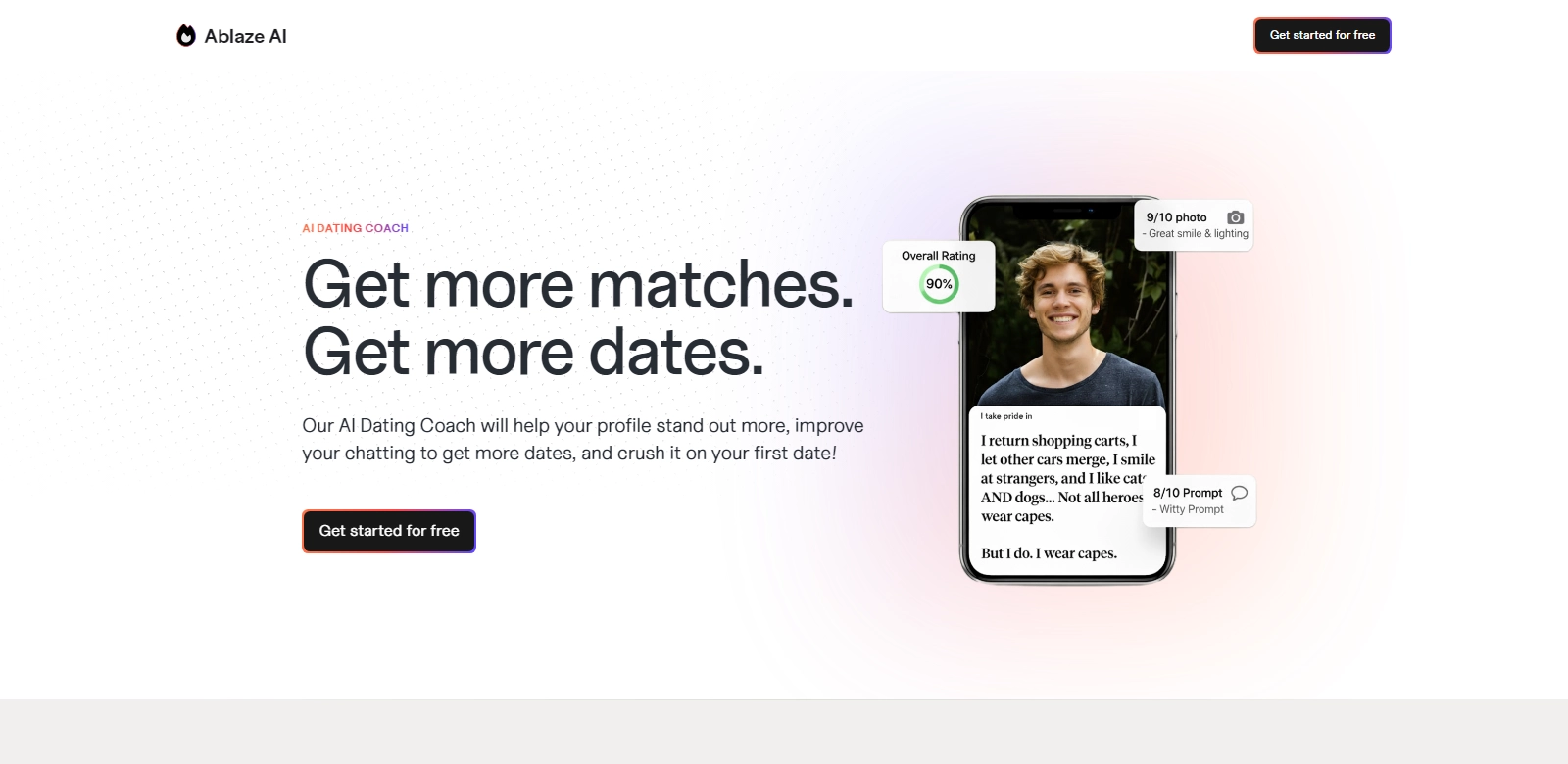 Ablaze AI screenshort