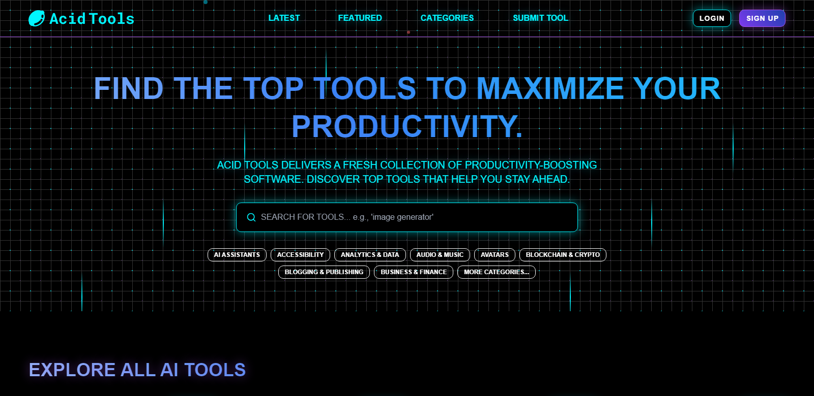 Acid Tools screenshot