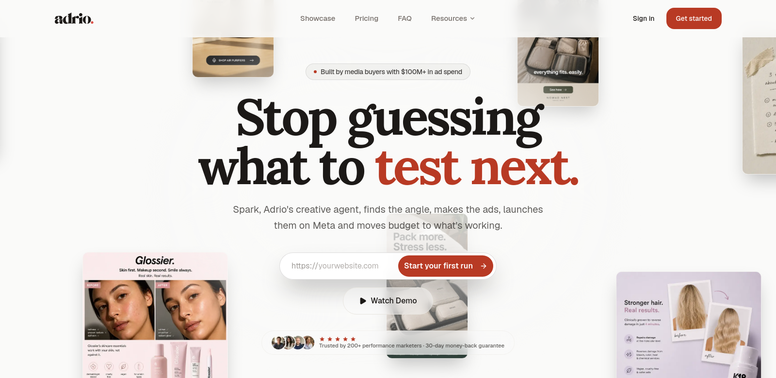 Adrio screenshot