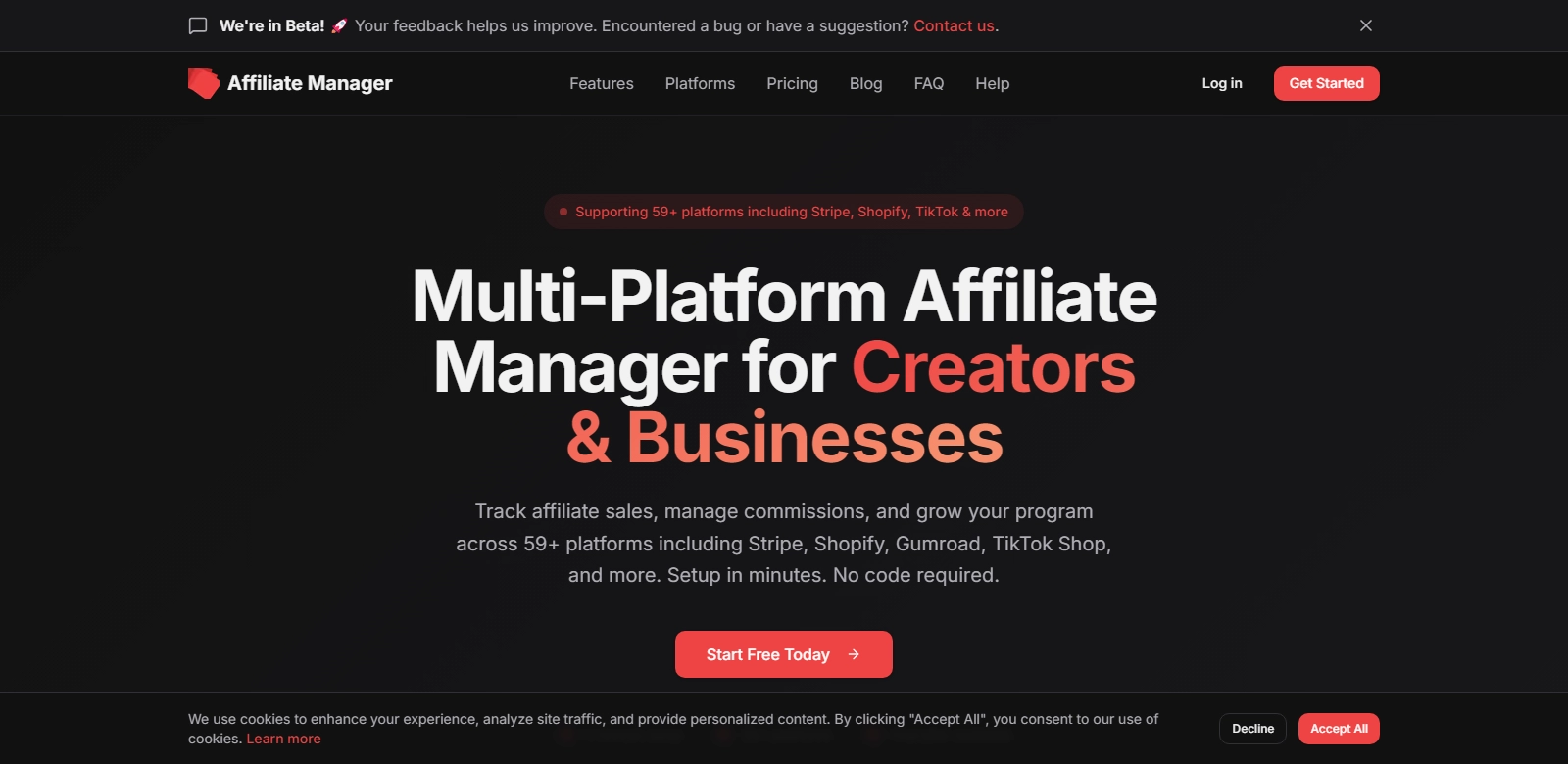 Affiliate Manager US screenshot