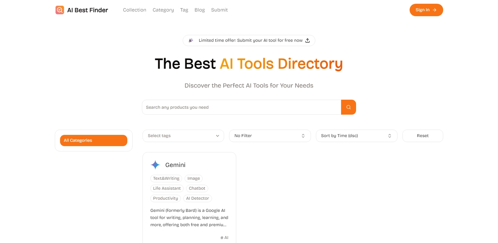 AI Best Finder screenshort