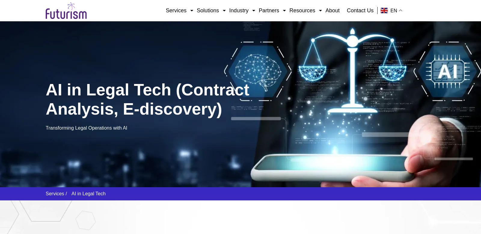 AI in Legal Tech screenshot