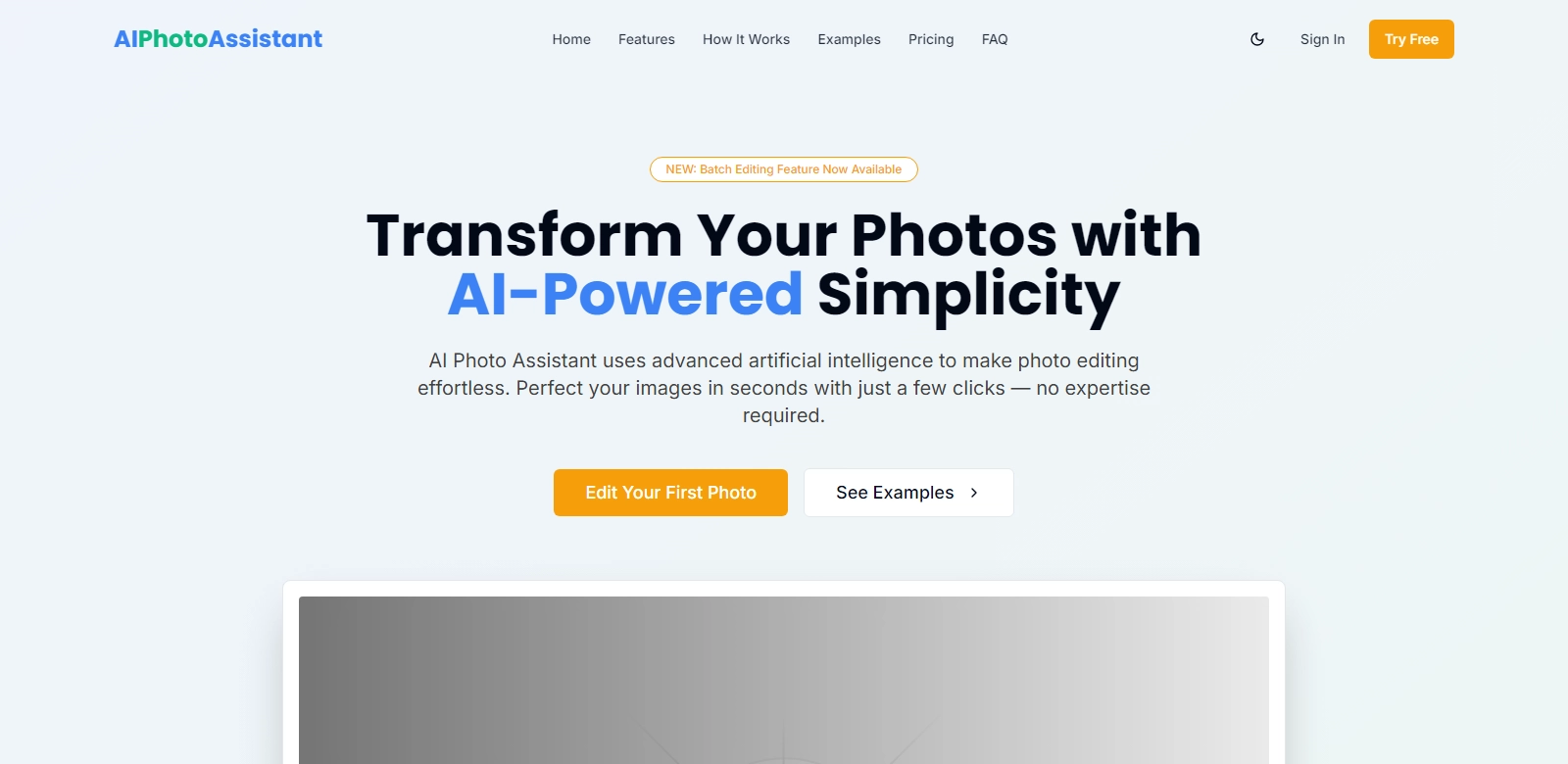 AI Photo Assistant screenshort
