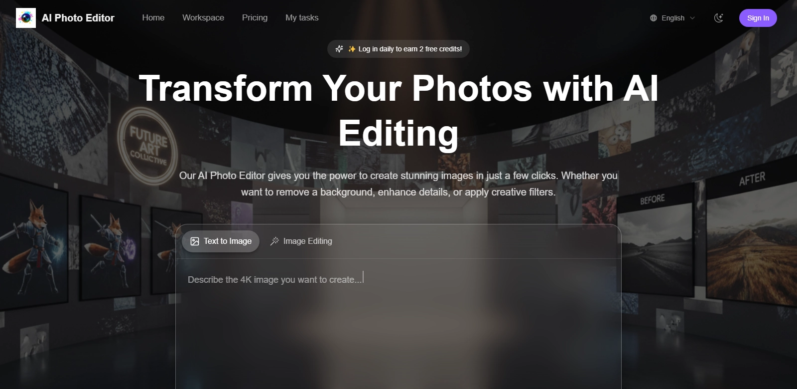 AI Photo Editor screenshot