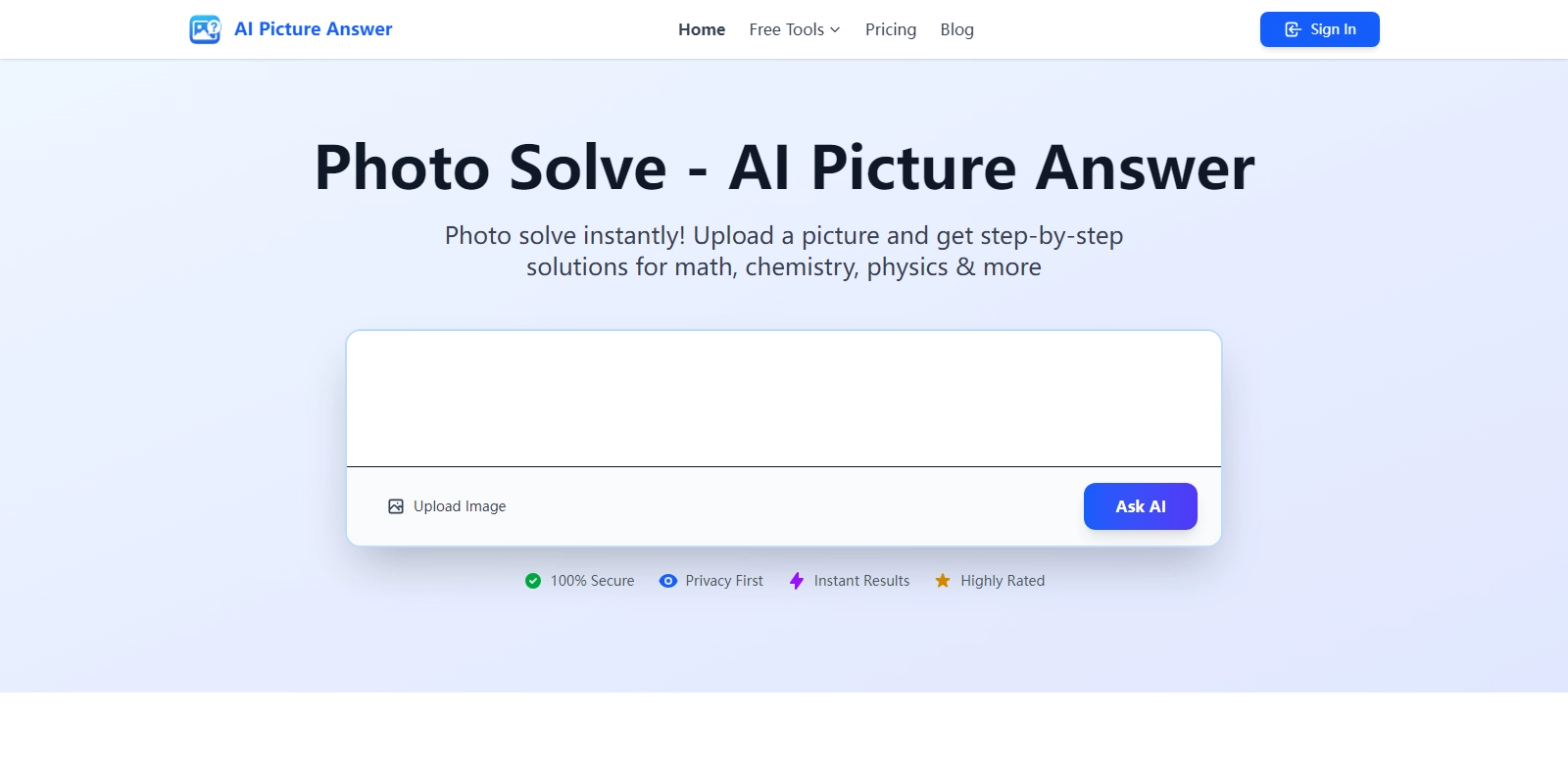 Ai Picture Answer screenshort