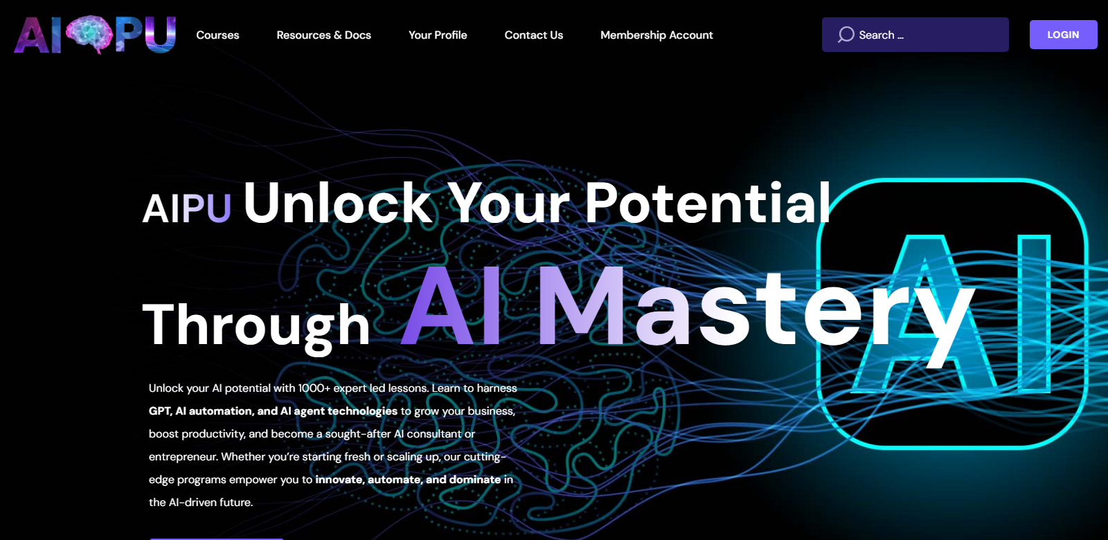 AI Pro University screenshot