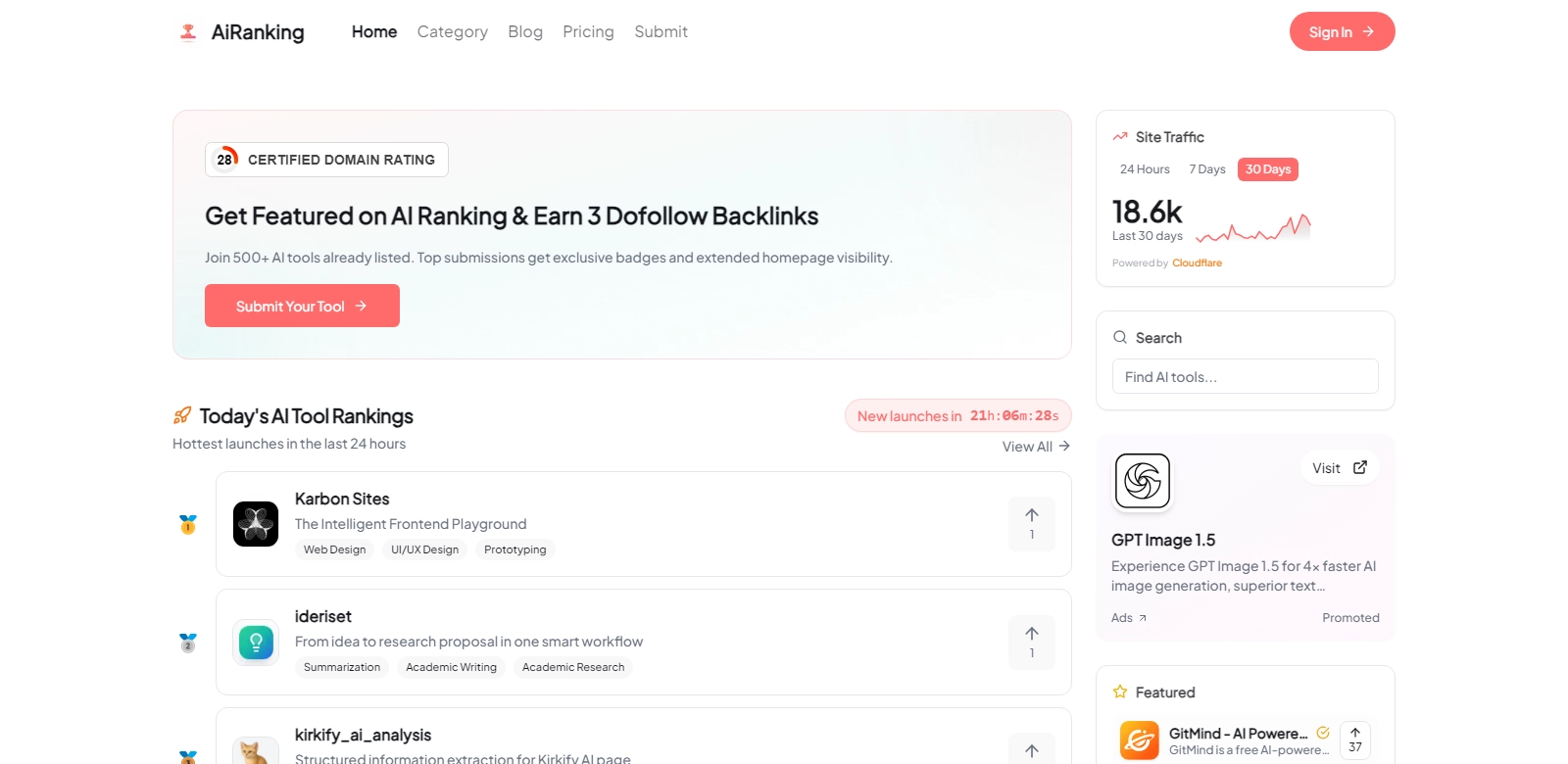 Ai Ranking screenshort