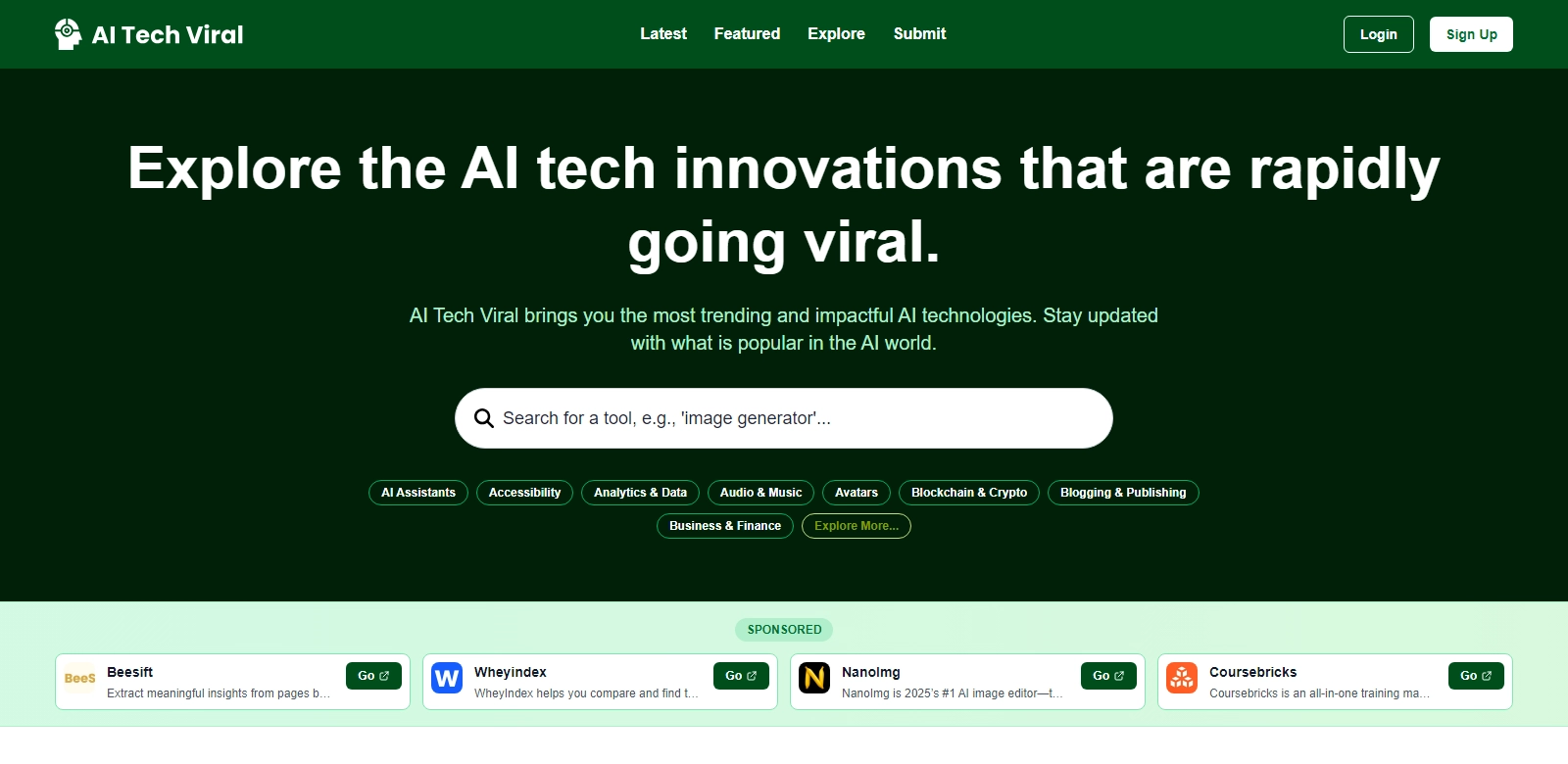 AI Tech Viral screenshort