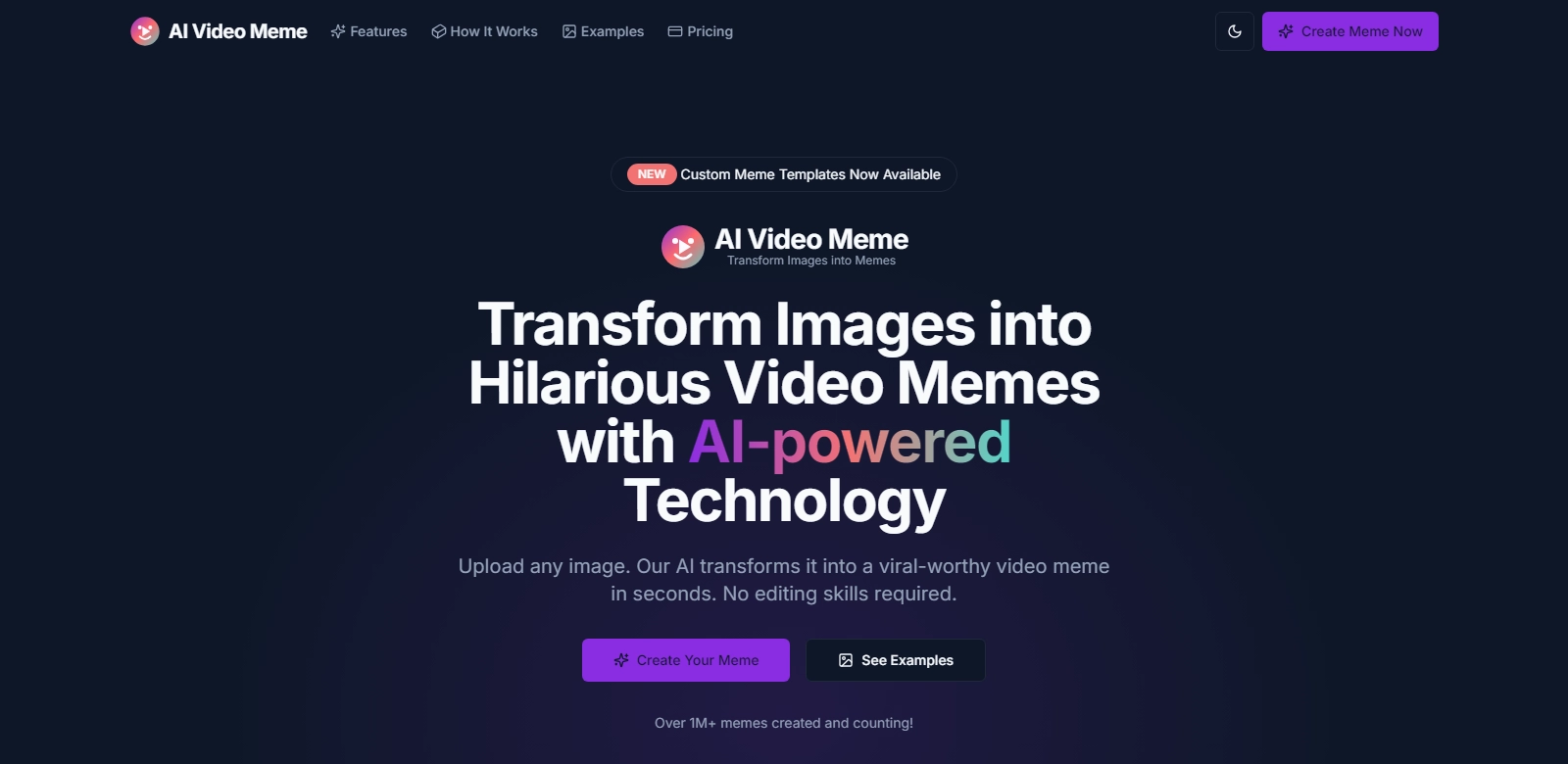 AI Video Meme screenshort