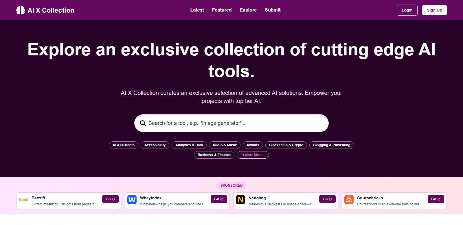 AI X Collection screenshort