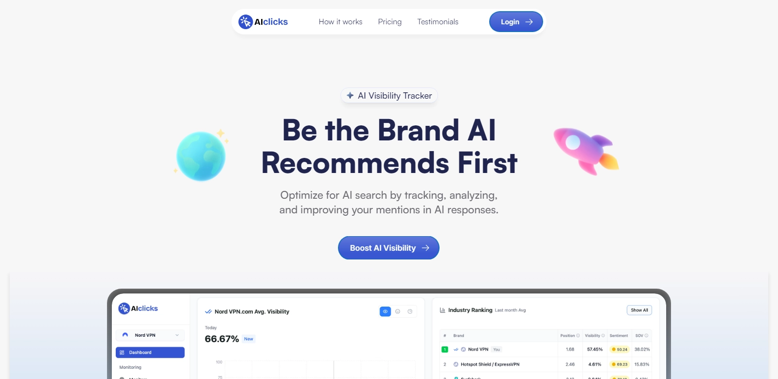 AIclicks screenshort