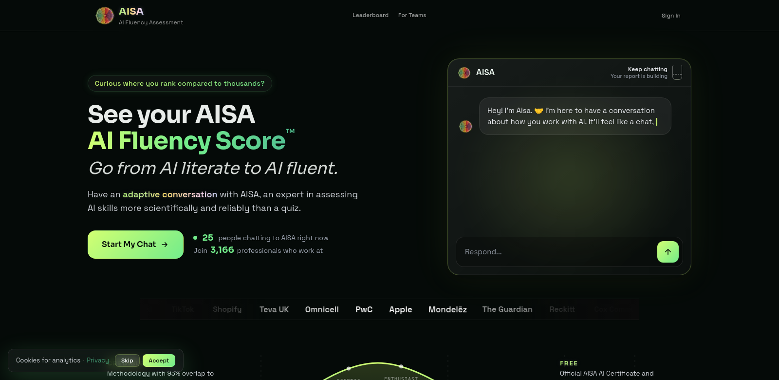 AISA screenshot