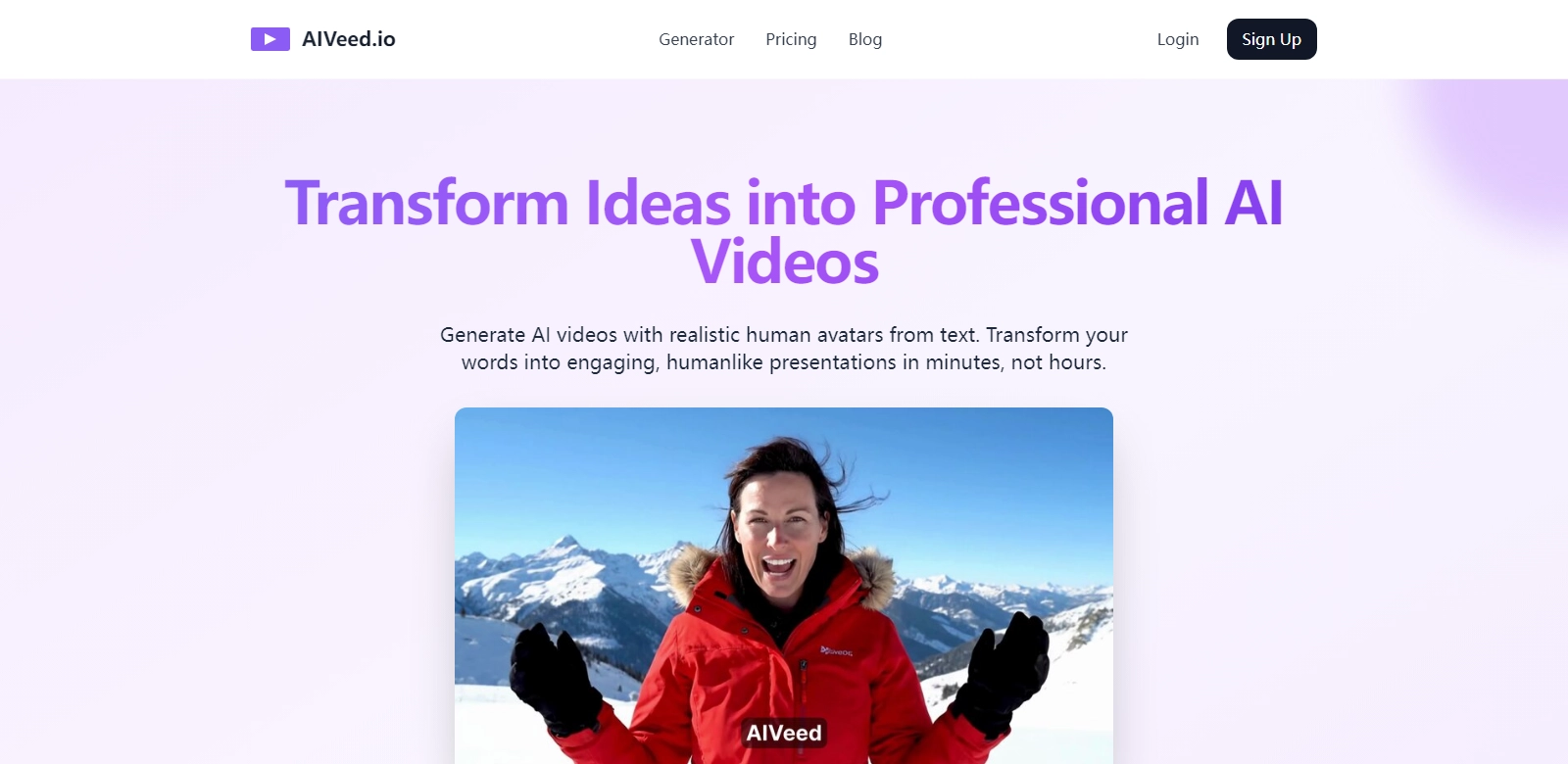 AIVeed.io screenshot