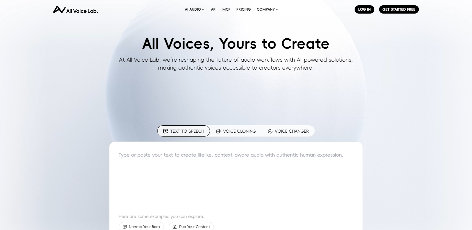 All Voice Lab screenshot