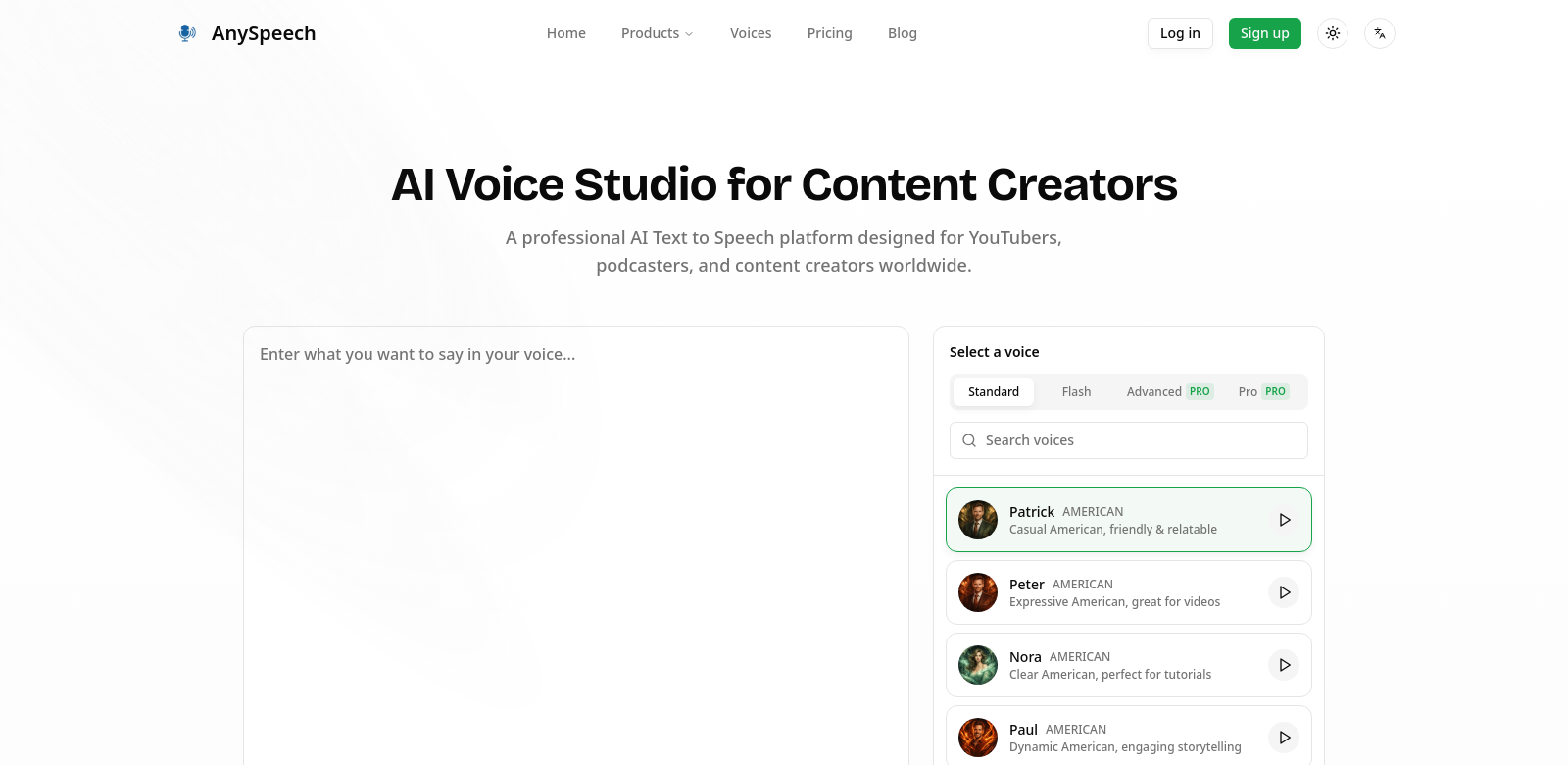 AnySpeech screenshot