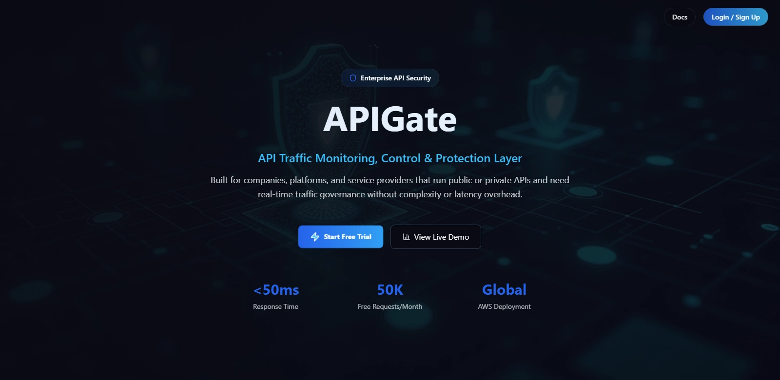 APIGate screenshot