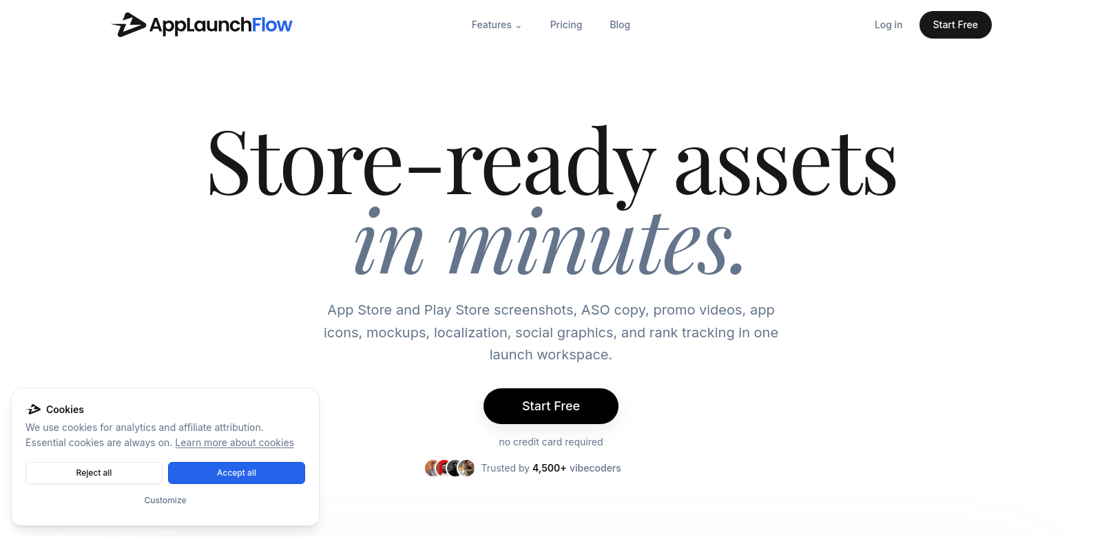 AppLaunchFlow screenshot