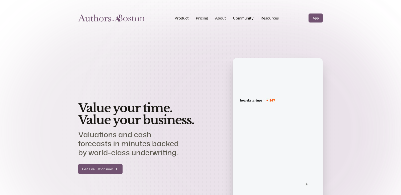 Authors of Boston screenshot