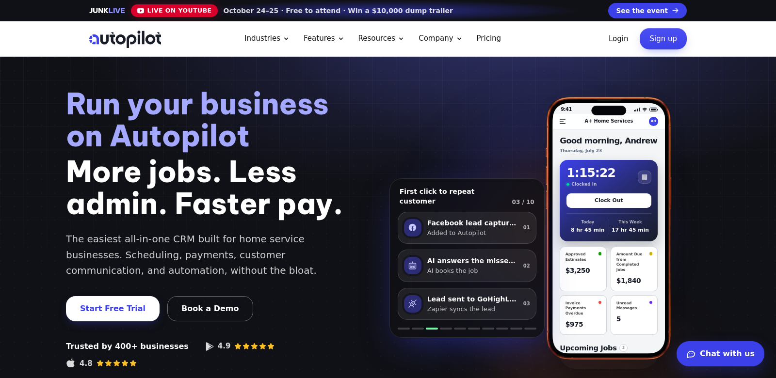 Autopilot screenshot