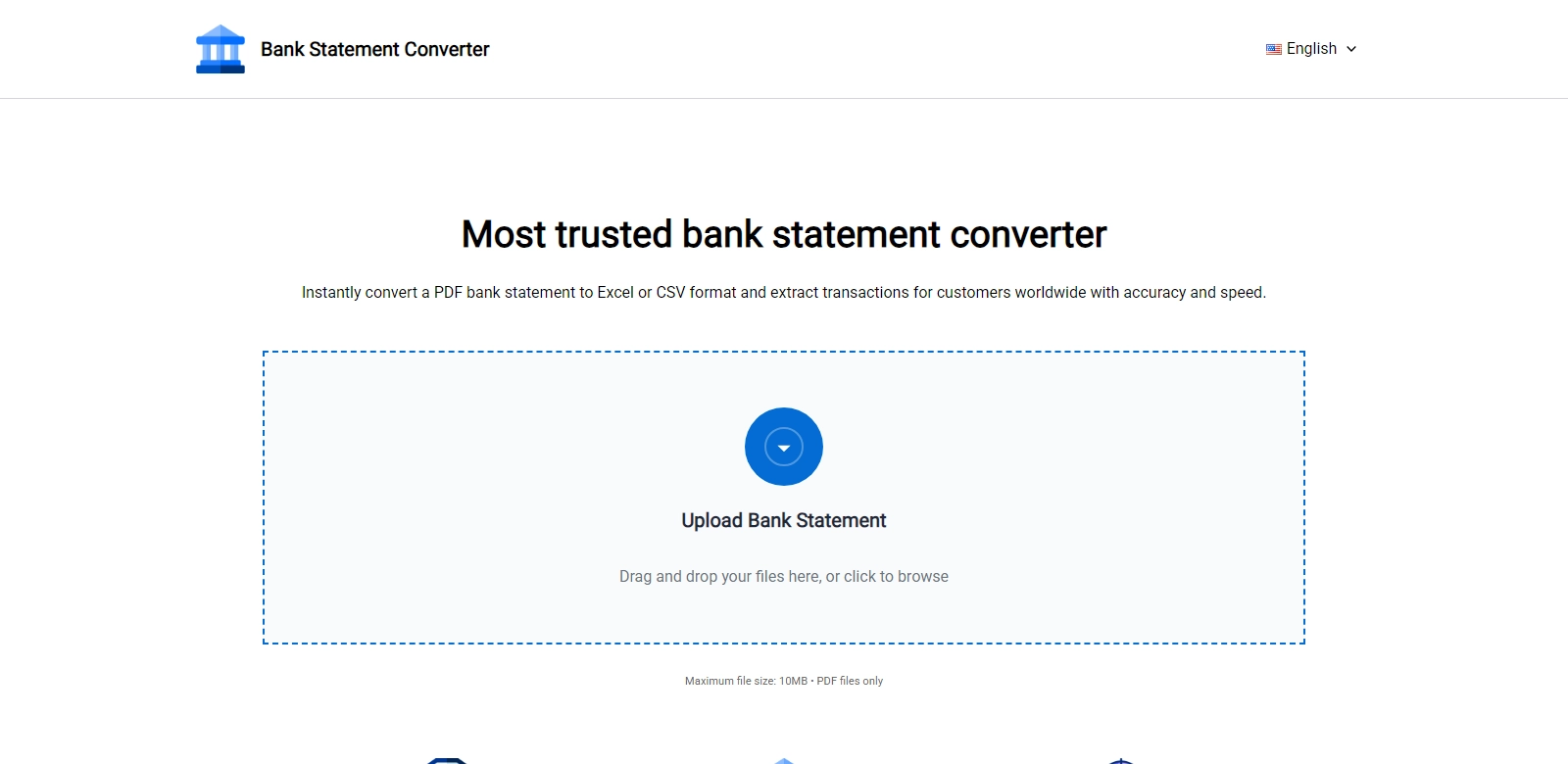 Bank Statement Converter screenshort