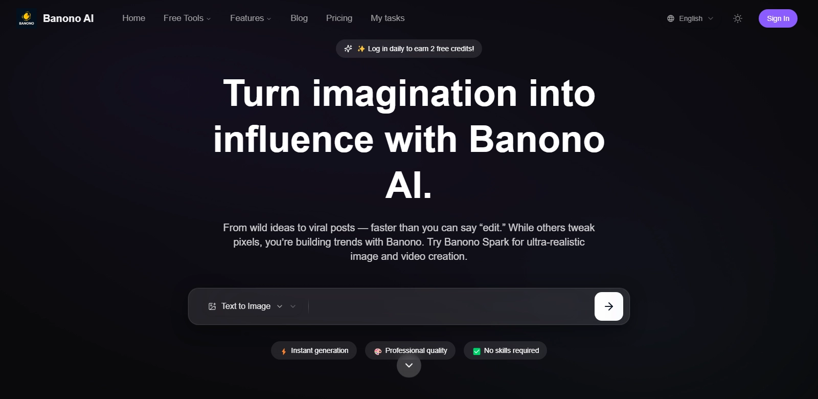 Banono AI screenshot