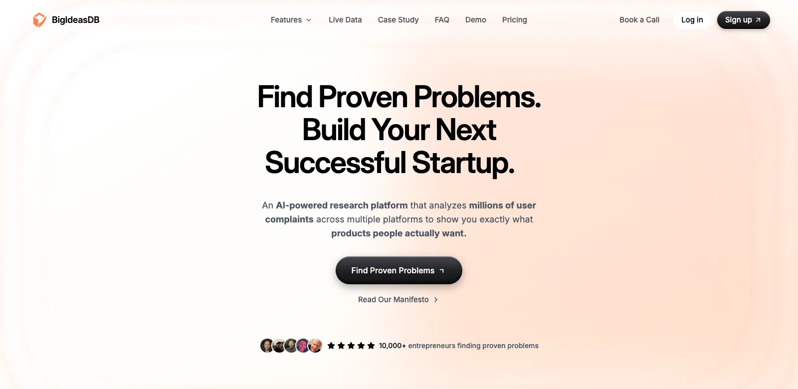 BigIdeasDB screenshot