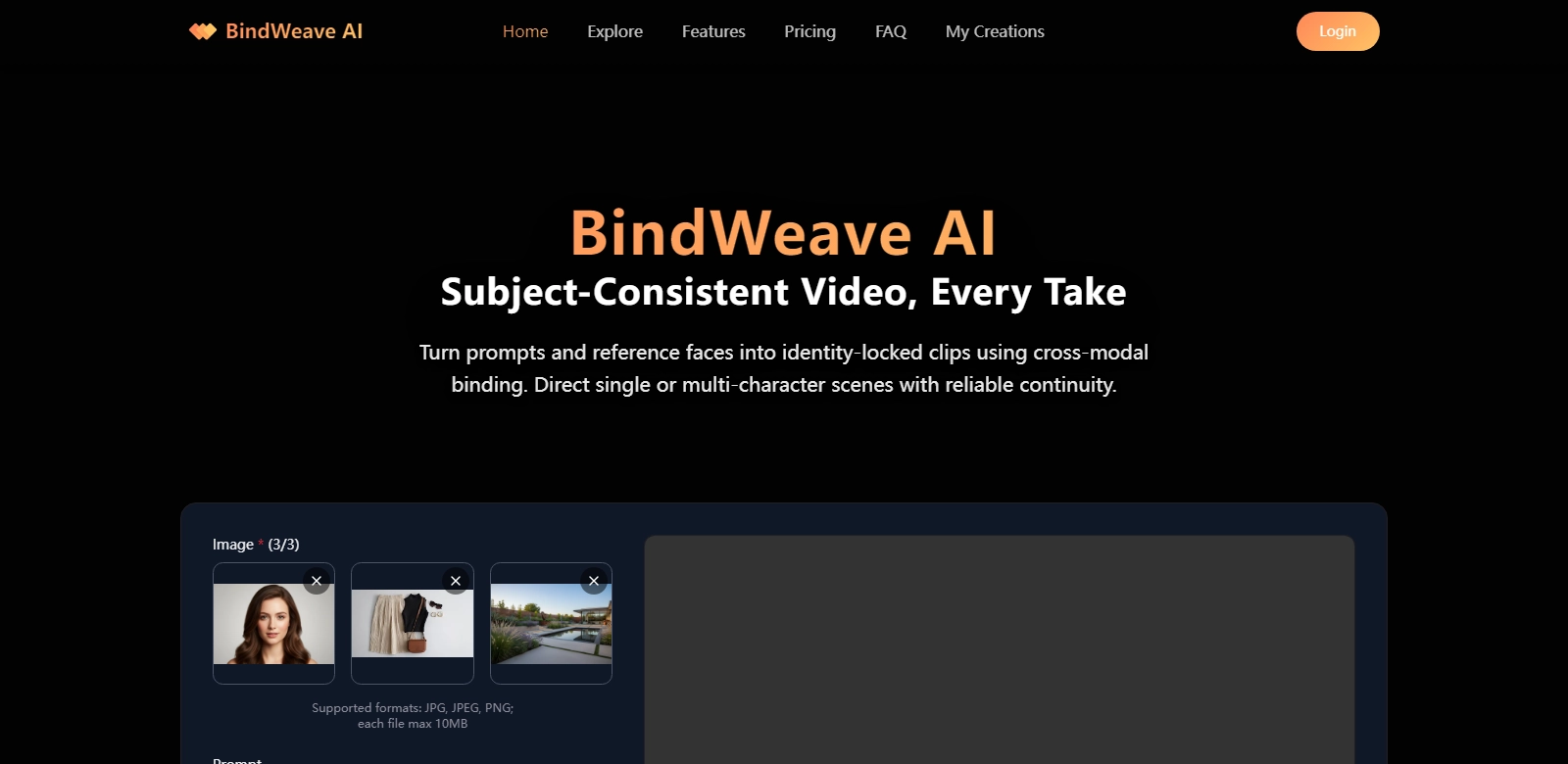 BindWeave AI ai screenshot