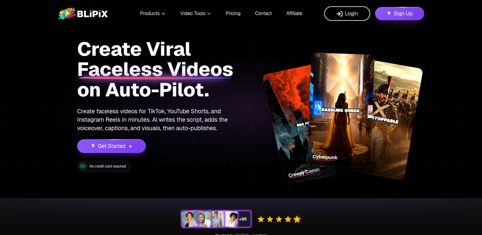 Blipix screenshot
