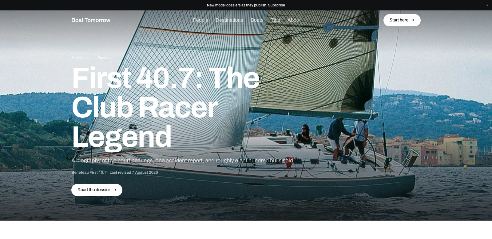 BoatTomorrow screenshot