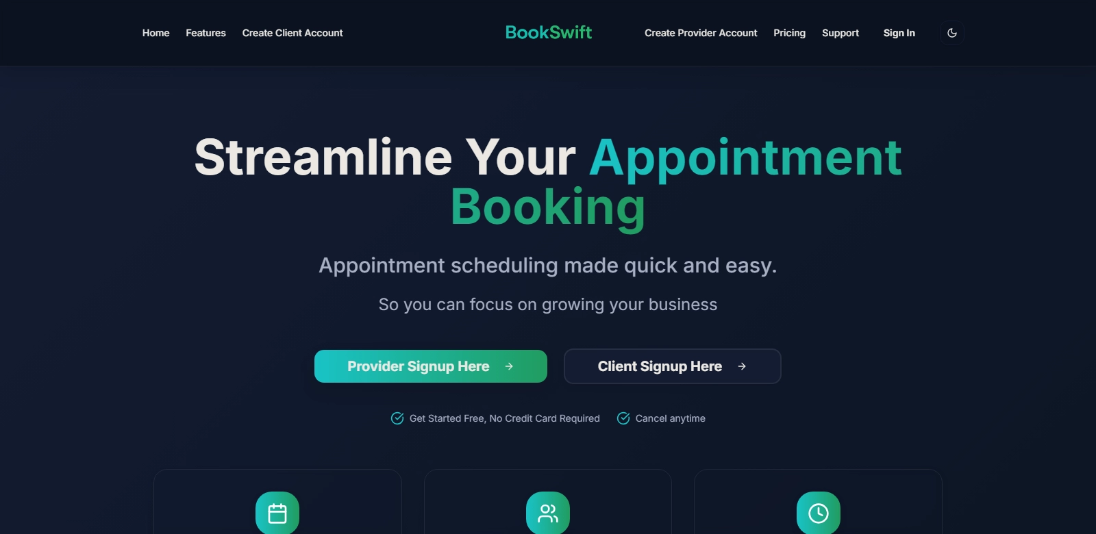 BookSwift screenshort