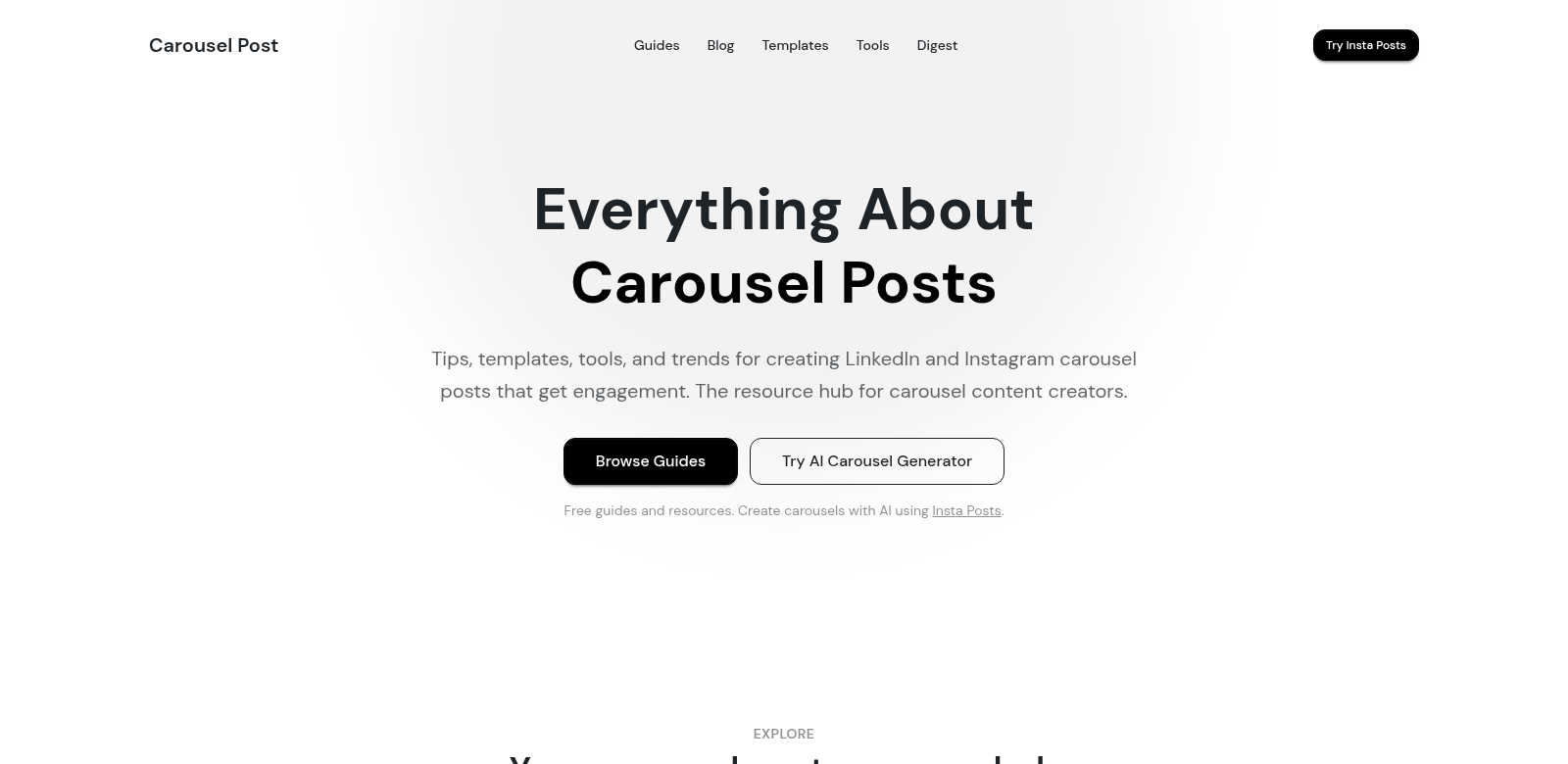 Carousel Post screenshot
