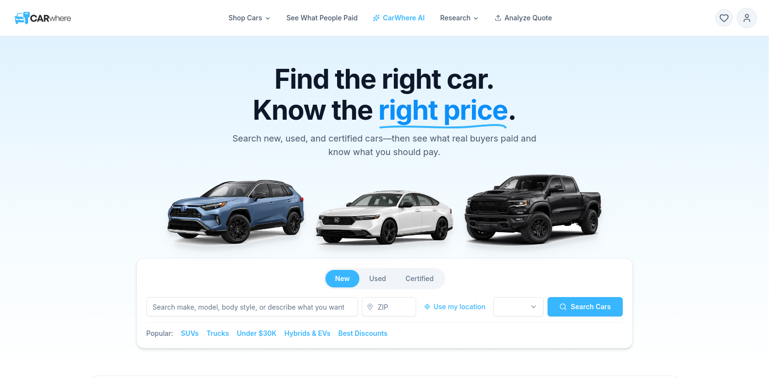 CarWhere screenshot