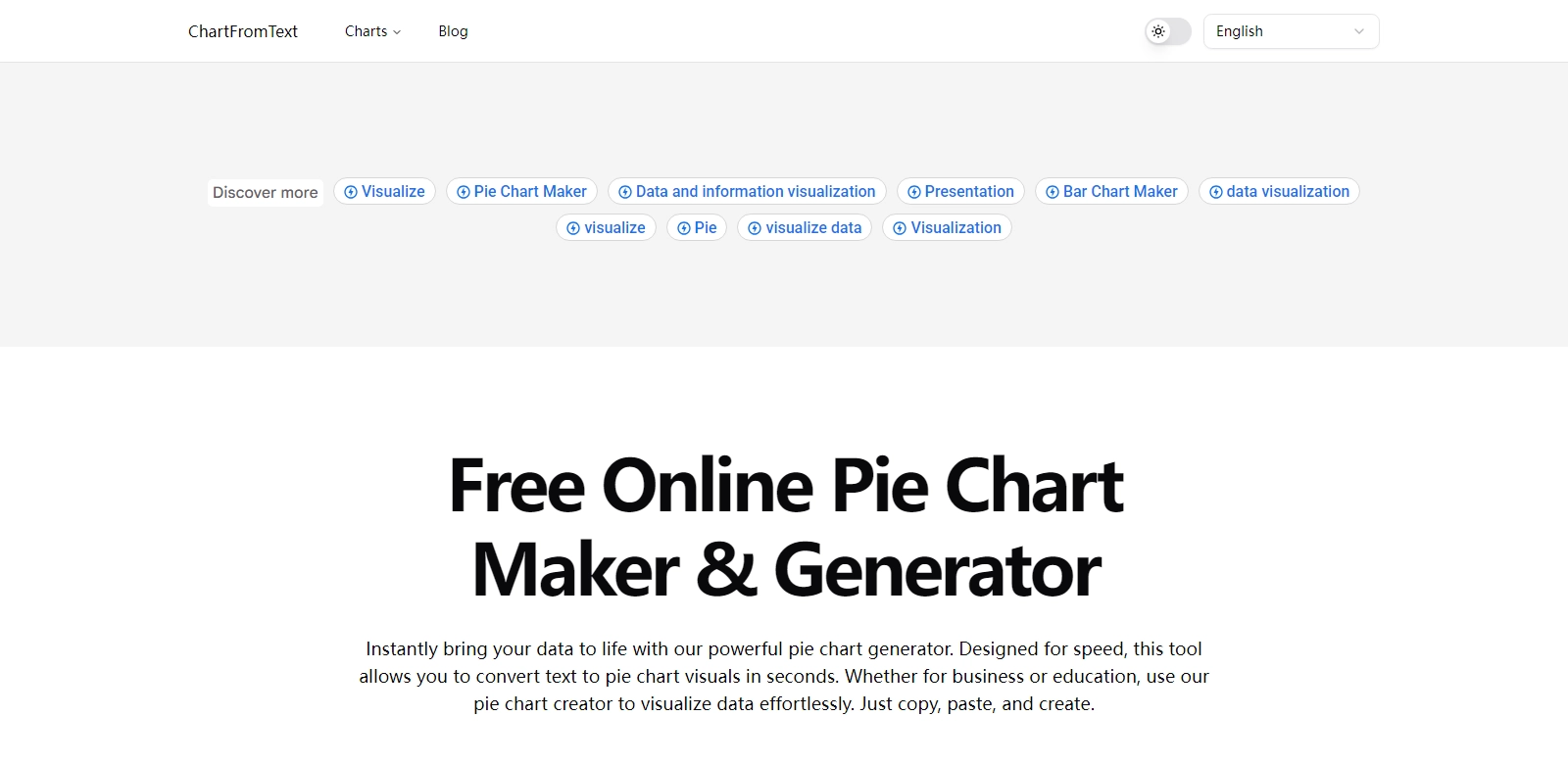 ChartFromText screenshort