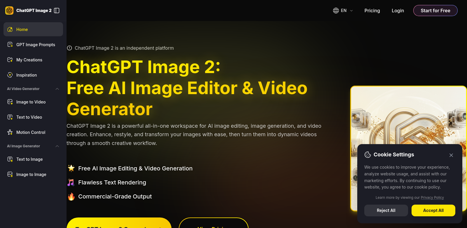 ChatGPT Image 2 screenshot