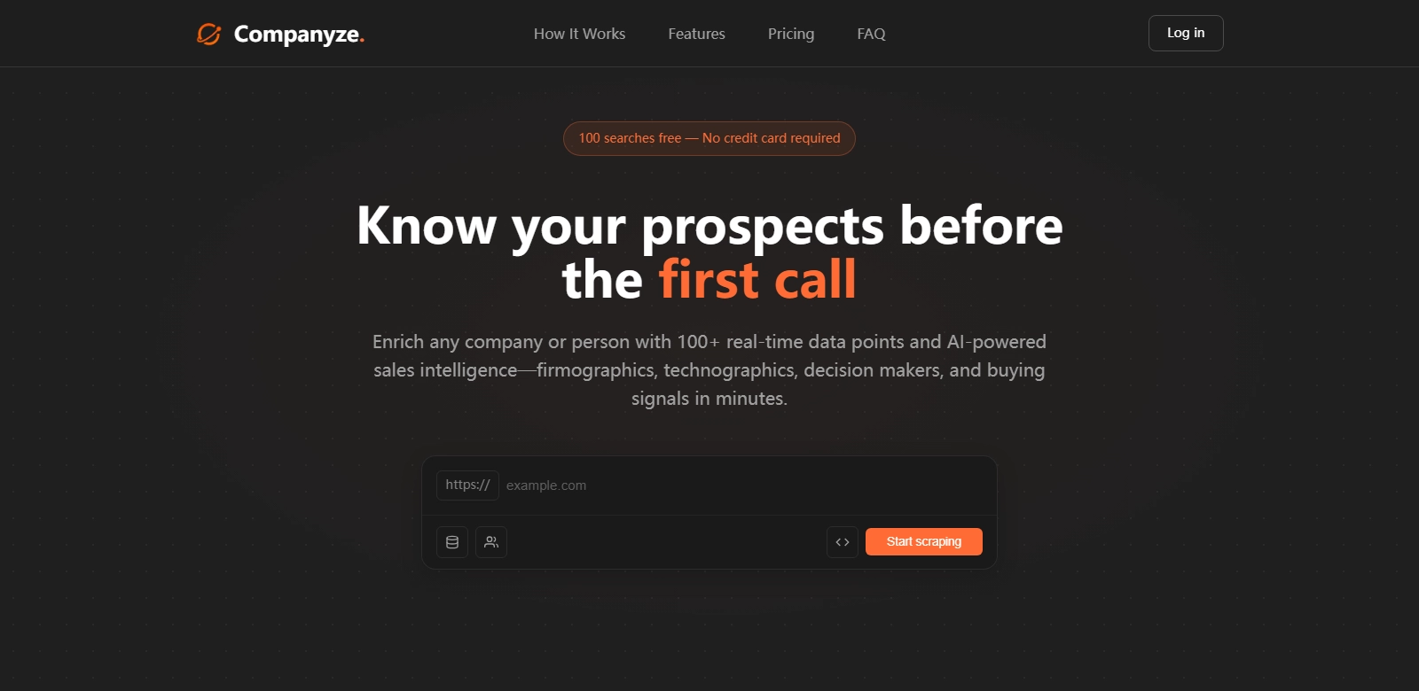 Companyze screenshot