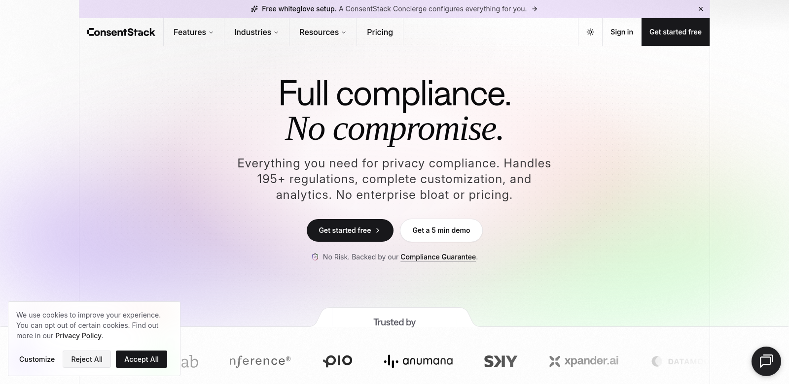 ConsentStack screenshot