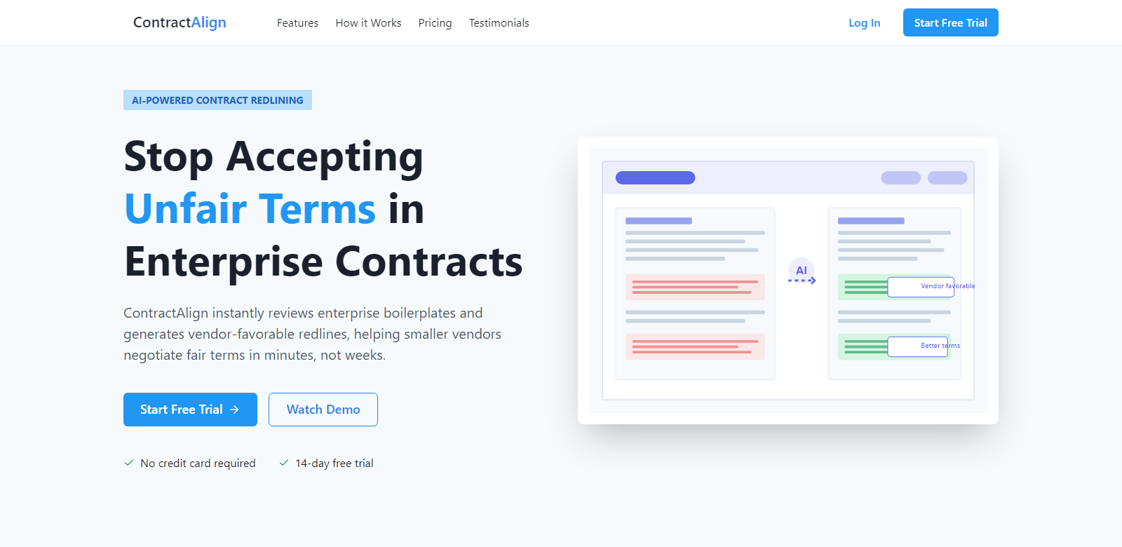 ContractAlign screenshot
