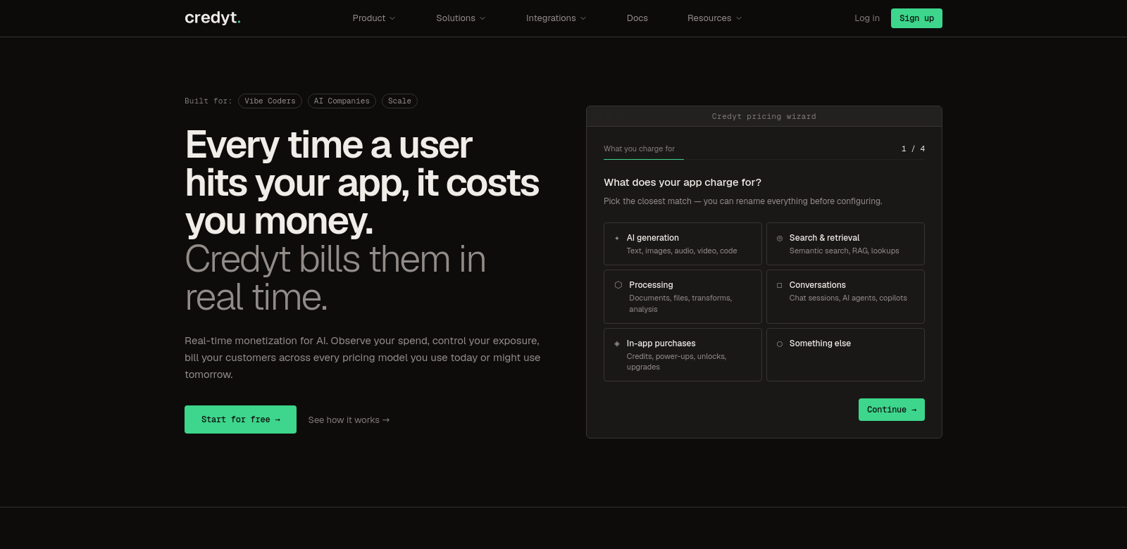 Credyt screenshot