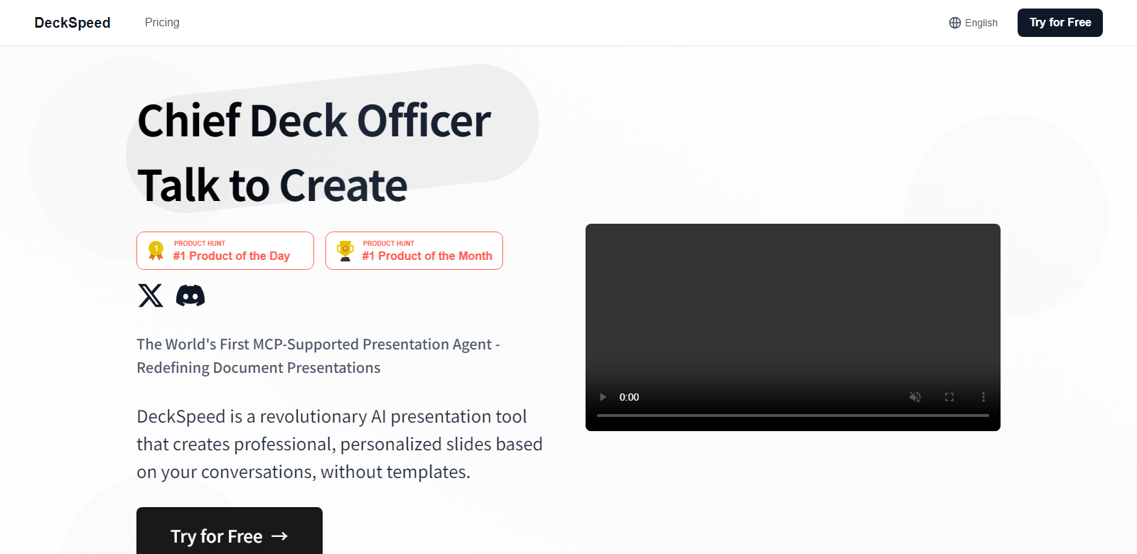 DeckSpeed screenshort