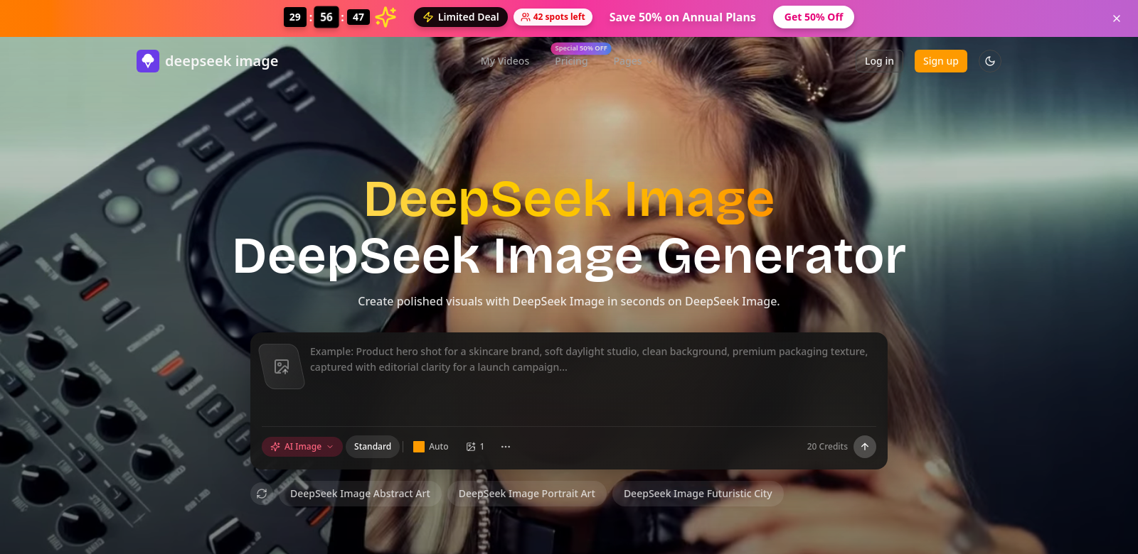 deepseek image screenshot
