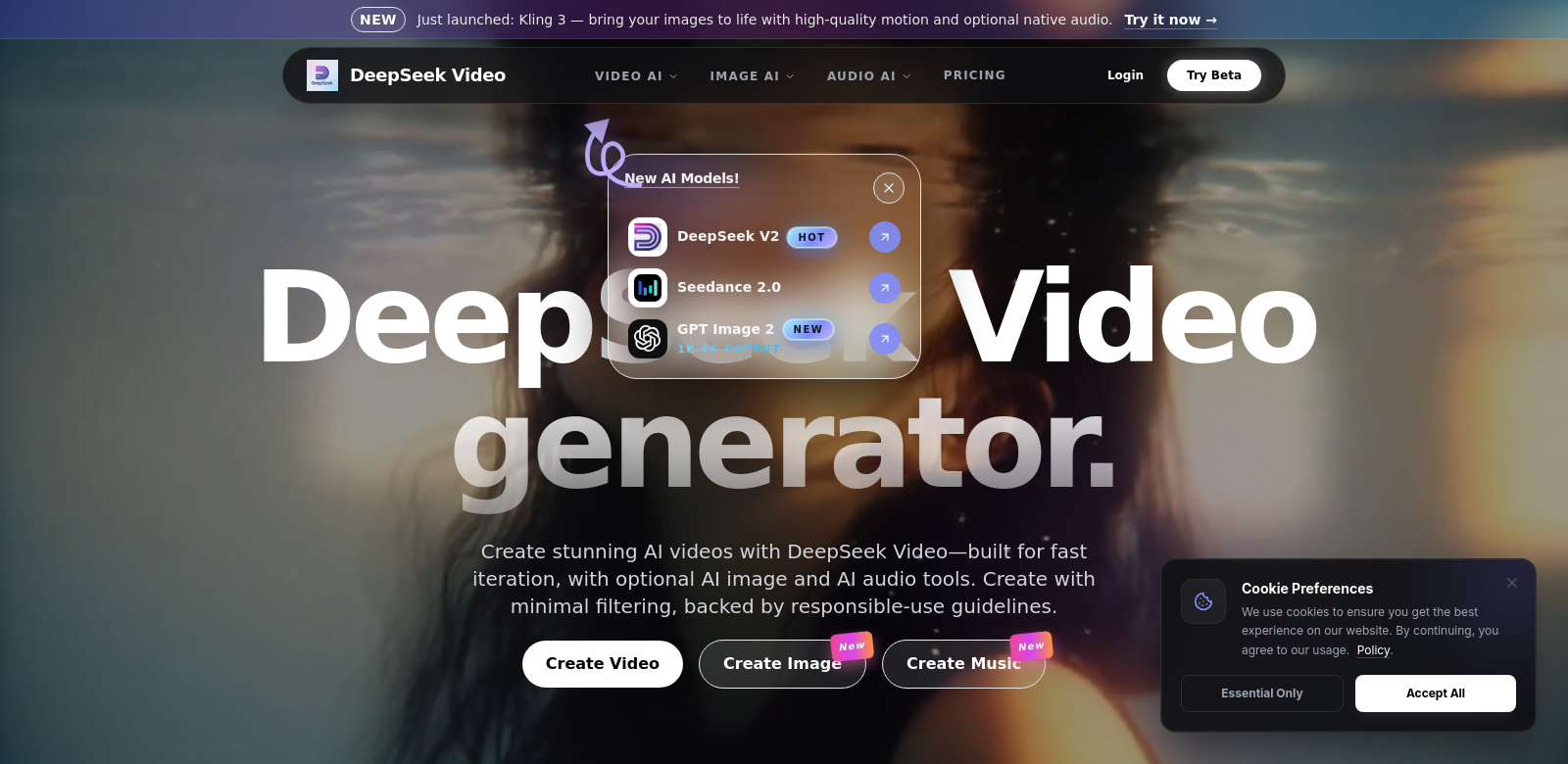 DeepSeekvideo screenshot