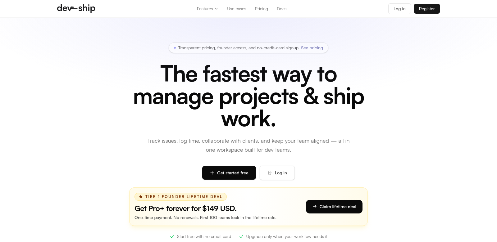 DevShip screenshot