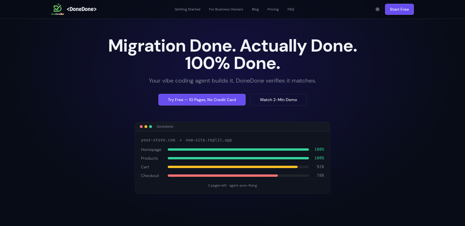 DoneDone  screenshot