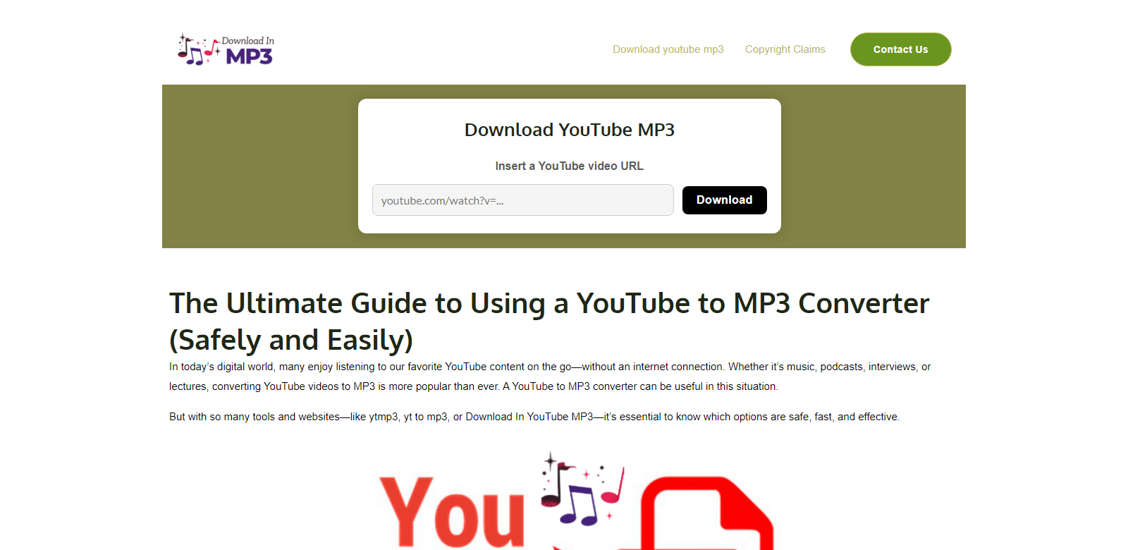 download in mp3 screenshot