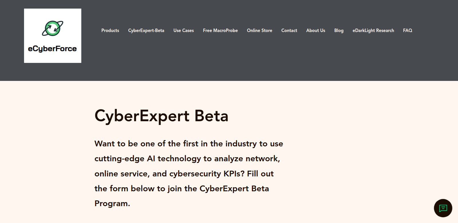 eCyberForce LLC screenshot