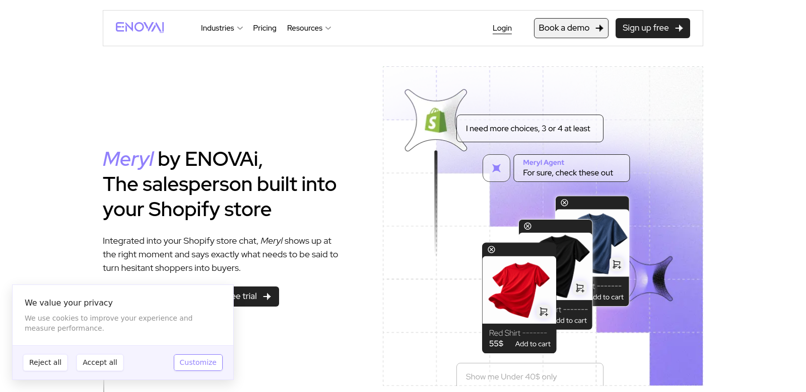 Enovai screenshot