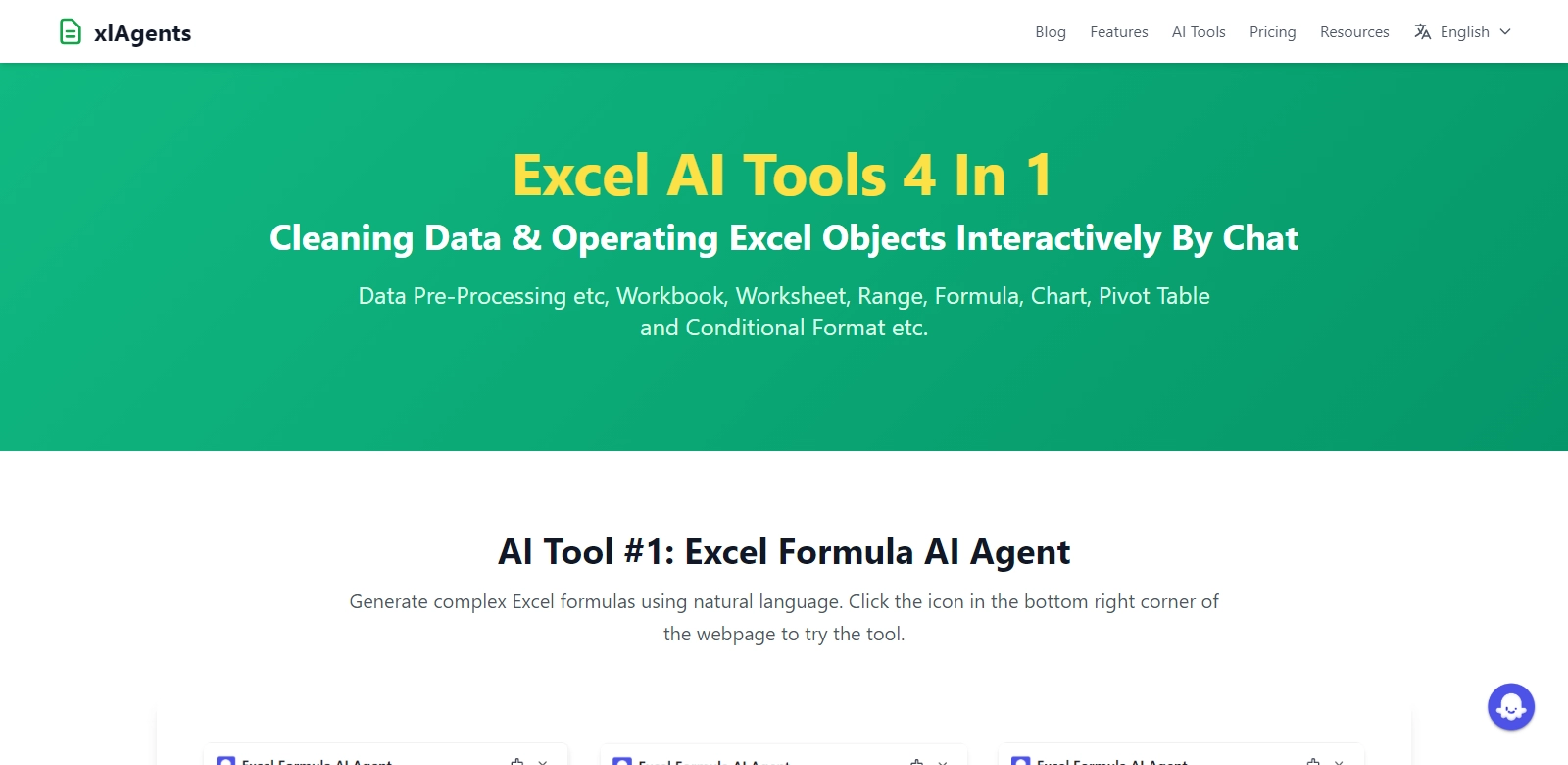 Excel AI Tools 4 In 1 screenshot