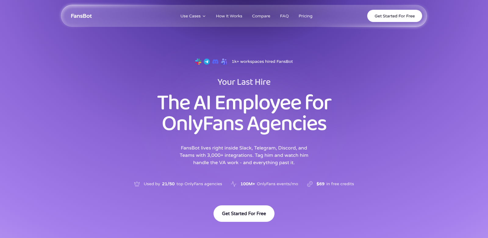 FansBot screenshot