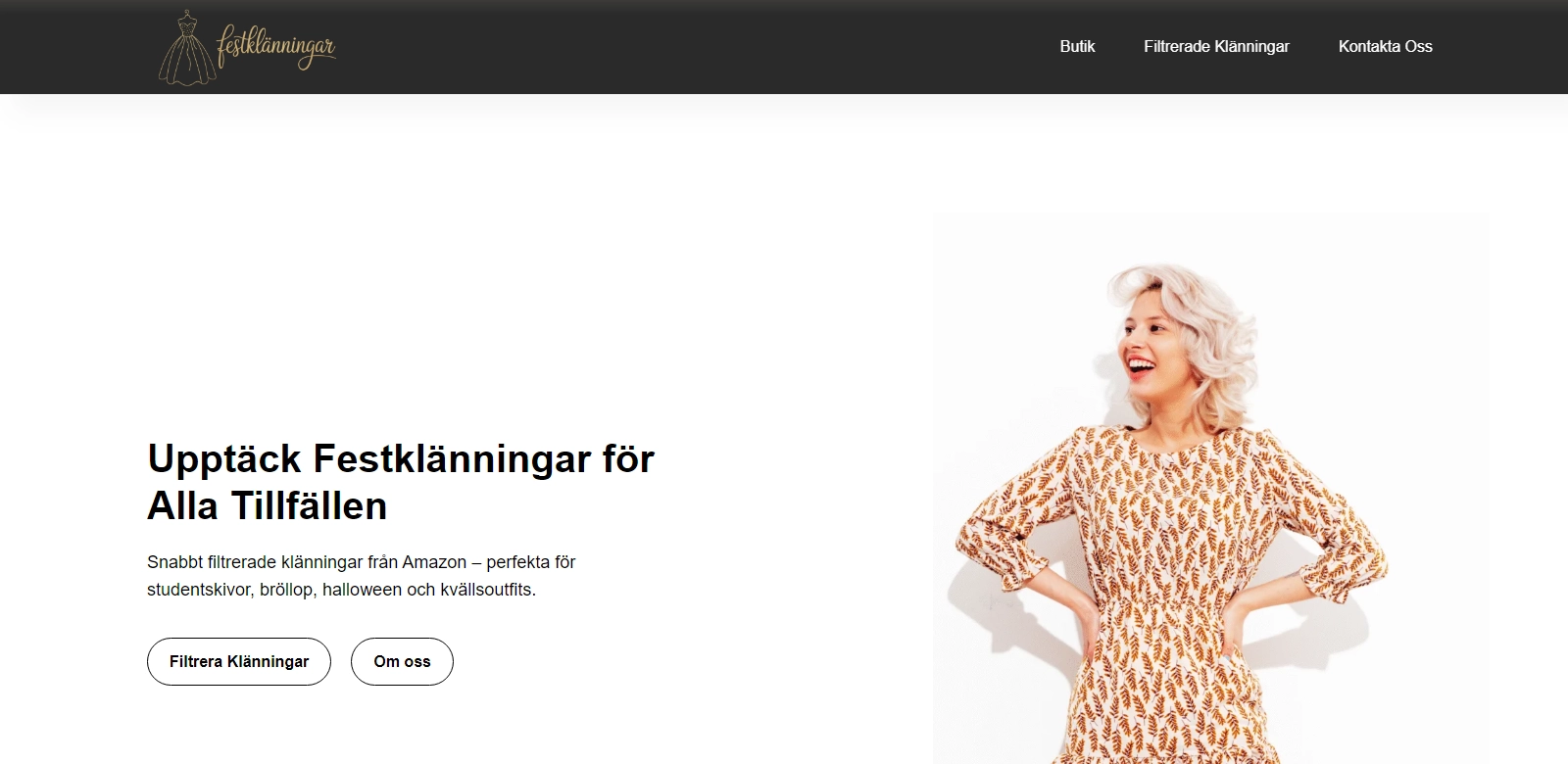 Festklänningar screenshort