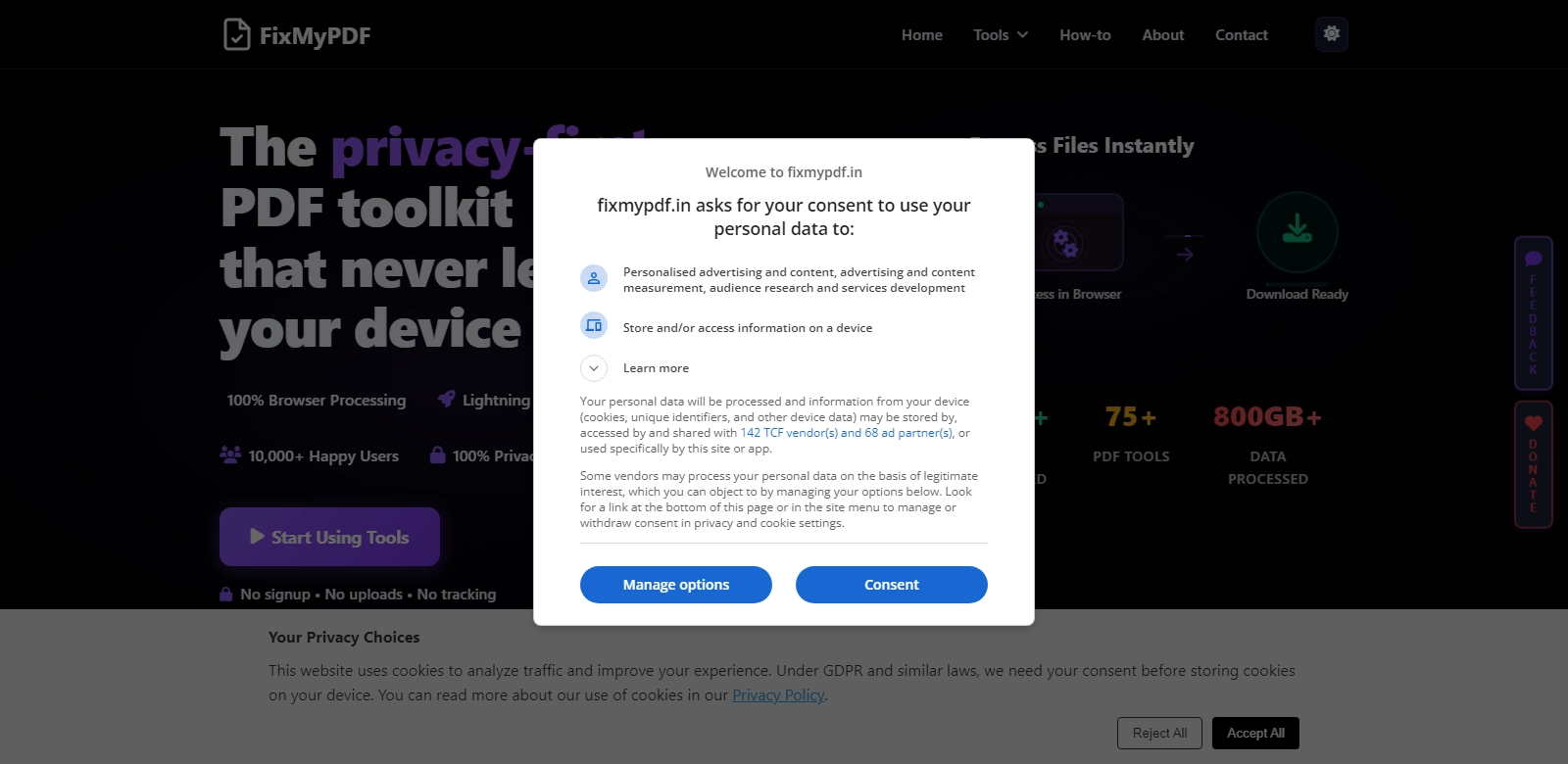 FixMyPDF screenshot